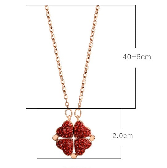 ❤️Perfect Gift - Magic Lucky Four Leaf Clover Necklace