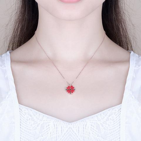 ❤️Perfect Gift - Magic Lucky Four Leaf Clover Necklace