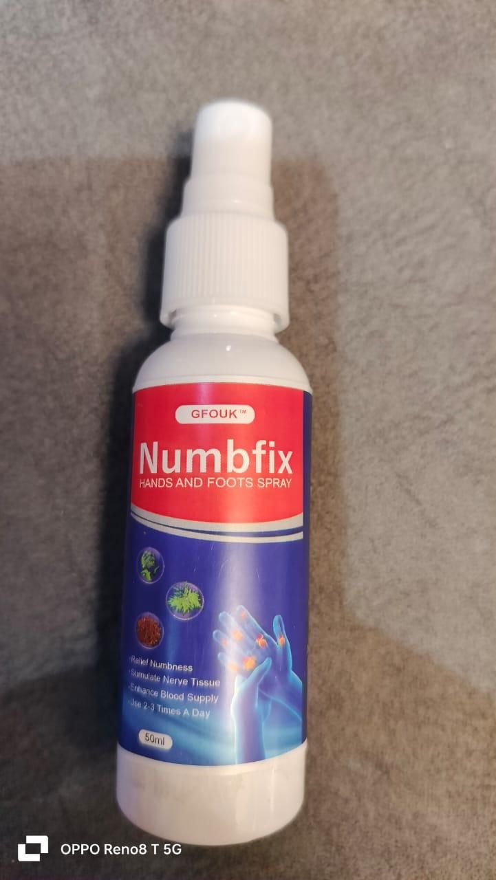Numbfix Hands and Foots Spray for Discomfort Caused by Joints, Numbfix Hands and Foots Spray for Applies to Everyone (Pack of 2)